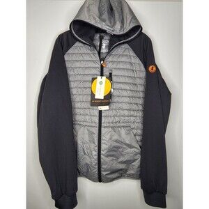 Save The Duck Puffer Jacket With Hood Gray Stitch Fix Exclusive Mens 2XL XXL NWT